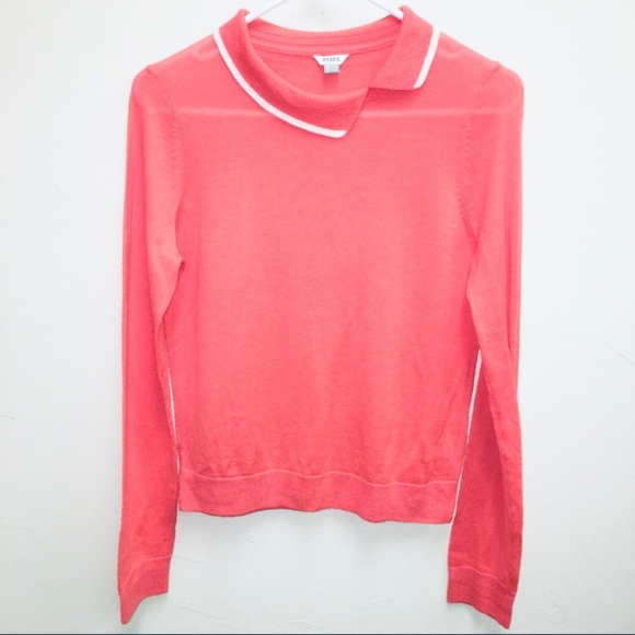 Vintage FOSSIL Wool Asymmetrical Collared Sweater - Picture 4 of 12